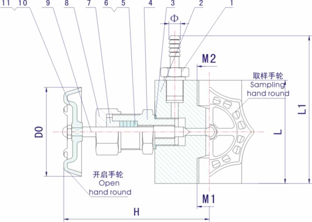 GMJ11F高密封取样阀