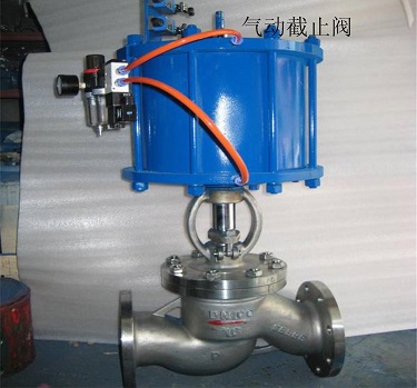 J641H气动法兰截止阀